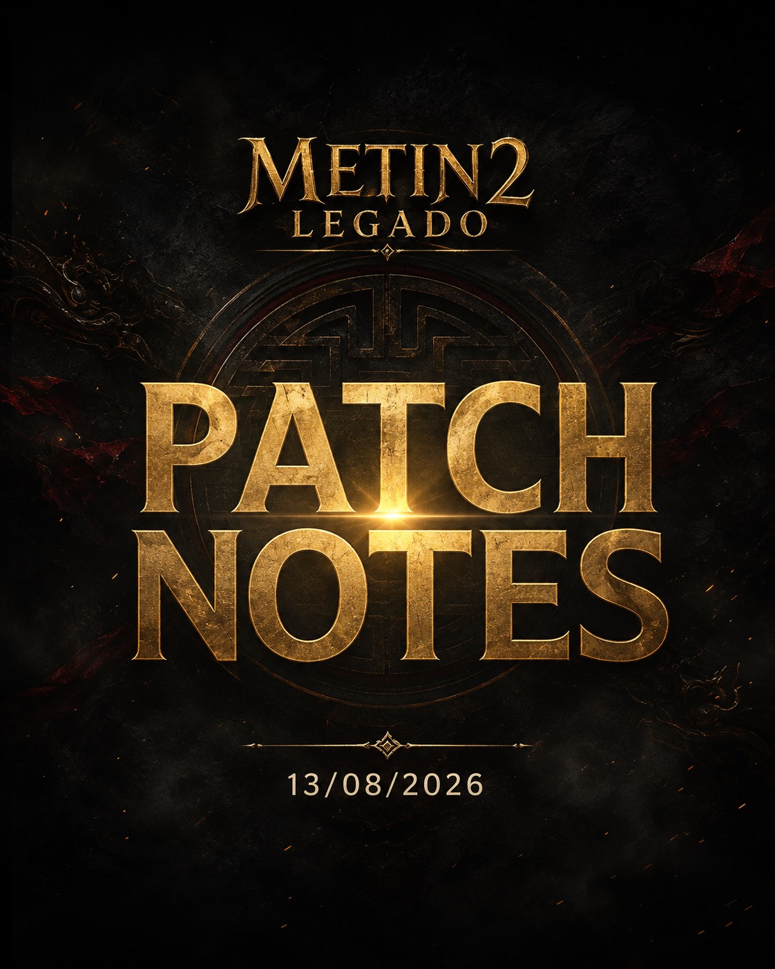 Capa de Patch Notes - 13/08/2026